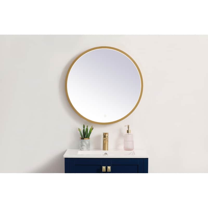Indigo Home 24 inch LED mirror with adjustable color temperature