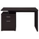 preview thumbnail 8 of 22, Irving 2-drawer Office Desk with Cabinet