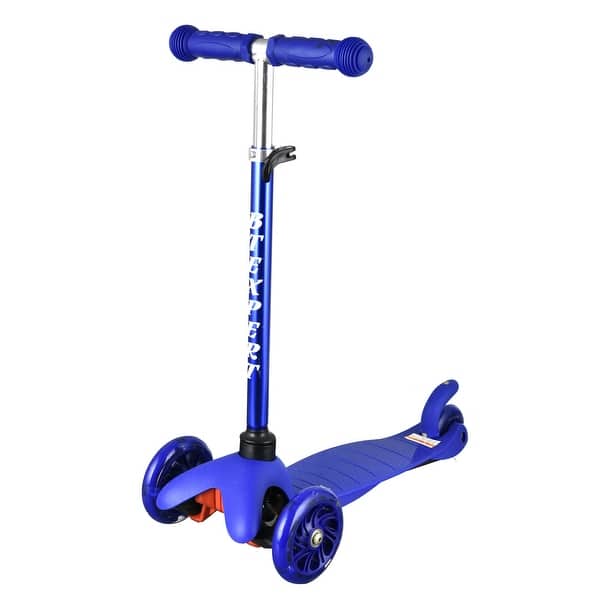 3 Wheel Adjustable LED Kick Scooter Deluxe Height T-bar Glider For Toddler Kids 3 Wheel Adjustable LED Kick Scooter Deluxe Height T-bar Glider For Toddler Kids