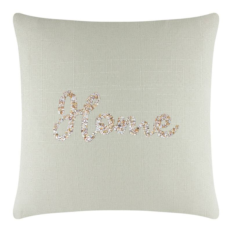 Sparkles Home Shell Home Pillow - 20x20 - Linen
