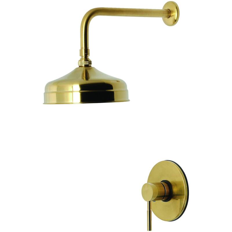 Kingston Brass KB633.DLSO Concord Shower Only Trim Package with 1.8 - Brushed Brass