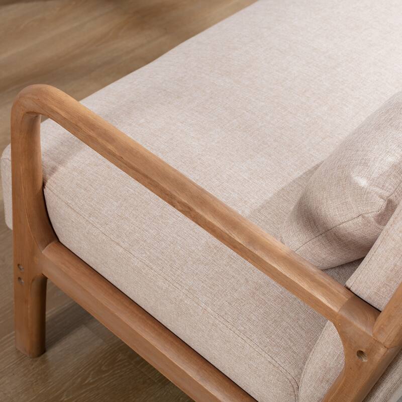 Aston Modern Solid wood Accent Chair