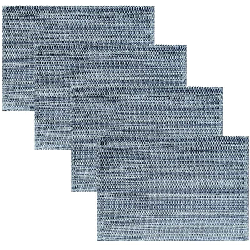 Fabstyles Casual Classic Set of 4 Thick Cotton Heavyweight Placemats