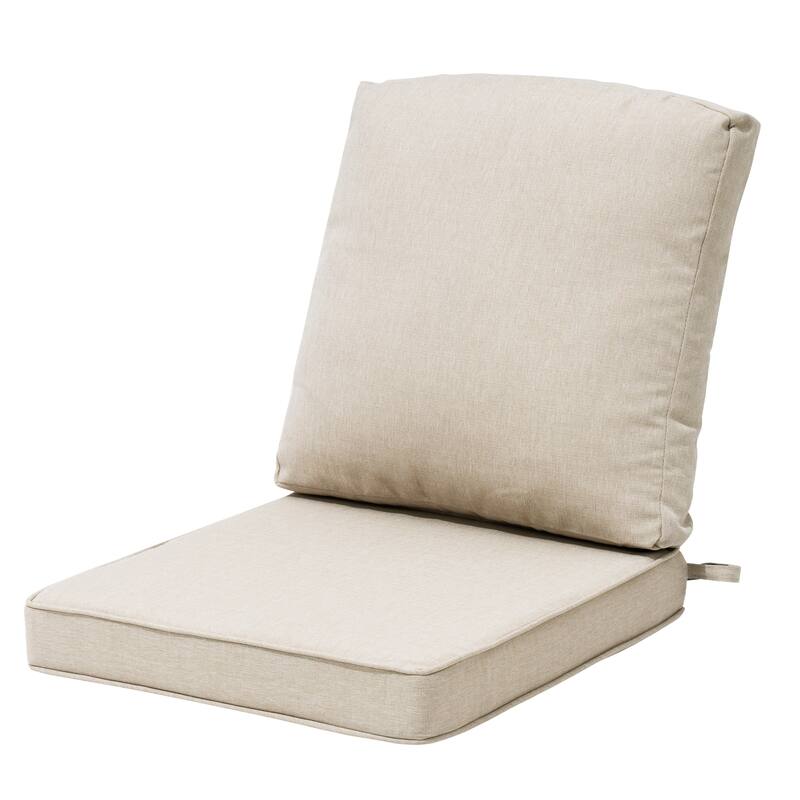 Pellebant 22 x 21 in Deep Seat Chair Outdoor Cushion Set