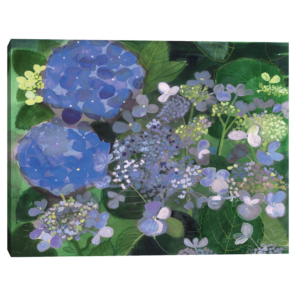 Hydrangea Blue by Maret Hensick Canvas Art Print