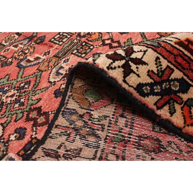 ECARPETGALLERY Hand-knotted Andelz Light Red Wool Rug - 3'1 x 9'9