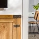 preview thumbnail 13 of 98, Middlebrook Firebranch 58-inch Barn Door TV Stand