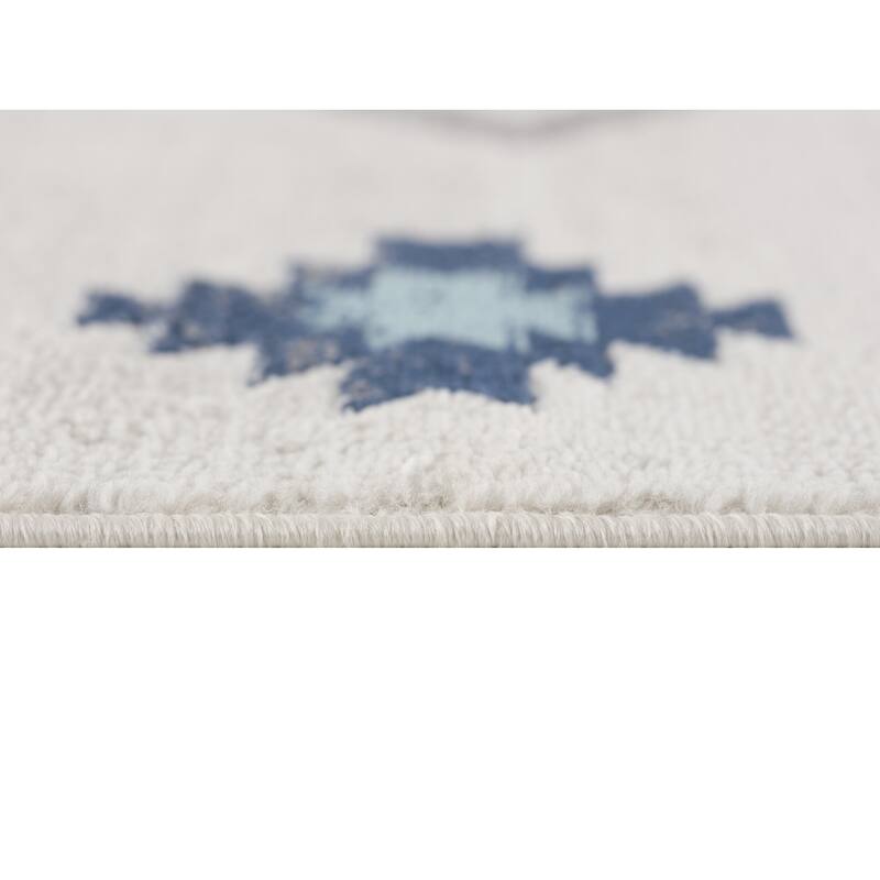 Southwestern Non Skid Woven Durable Area Rug - 31' X '27' X '1