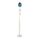 preview thumbnail 18 of 25, Marcel Contemporary Floor Lamp with Glass Shade and Marble Base