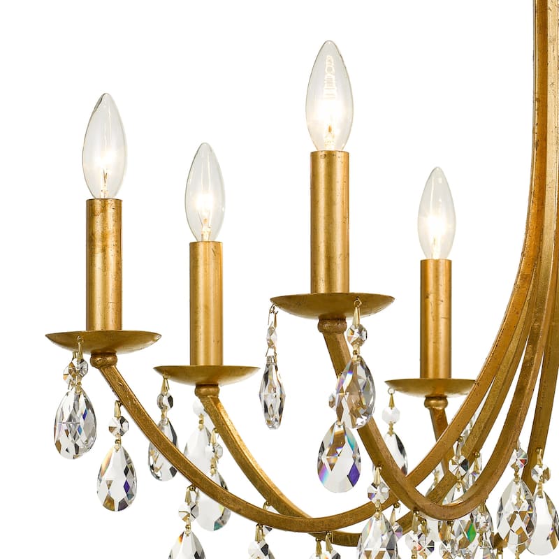 Crystorama Lighting Group Bridgehampton 8 Light 28" Wide Crystal
