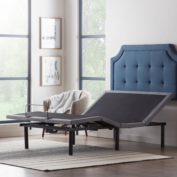 Lucid basic remote controlled adjustable bed base sale