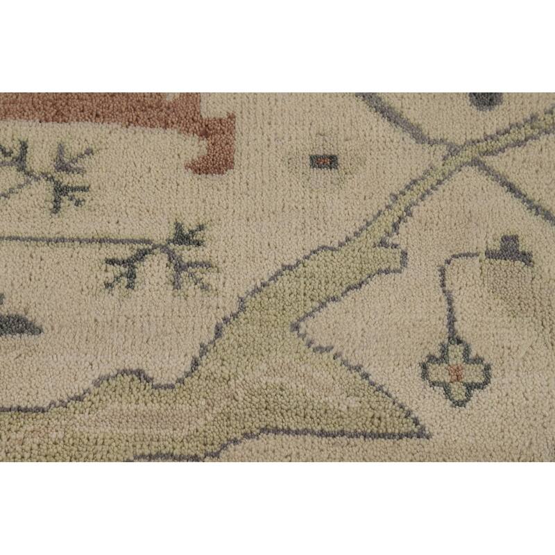 Oushak Oriental Area Rug Handmade Wool Carpet - 8'3"x 10'0"