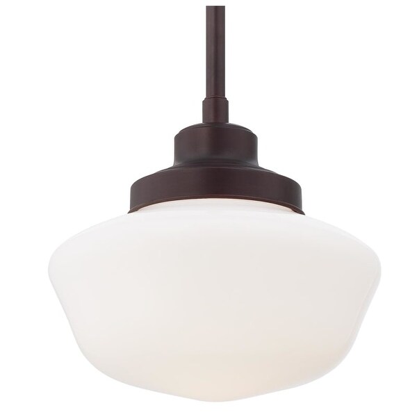 Minka Lavery 2254-576 1 Light 10.75" Height Indoor Full Sized Pendant in Brushed Bronze