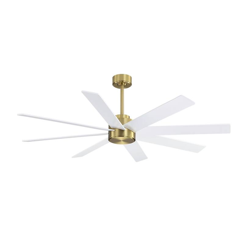MLiAN 60 in. 8-Plywood Blades Indoor Ceiling Fan With Remote...