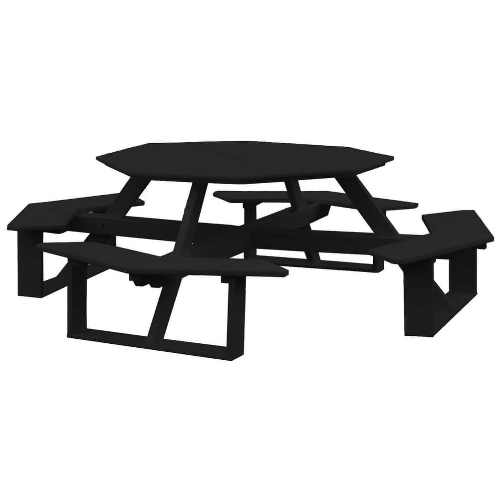 Poly Lumber 55" Octagon Walk-In Table