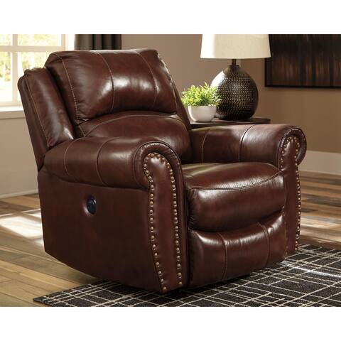Signature Design by Ashley Phurbay Power Rocker Recliner Harness