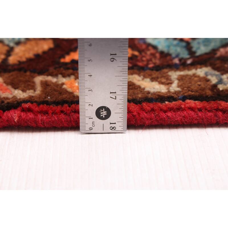 ECARPETGALLERY Hand-knotted Konya Anatolian Red Wool Rug - 5'1 x 8'6