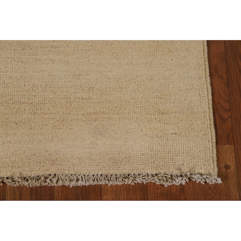 Gabbeh Oriental Foyer Rug Hand-Knotted Wool Carpet - 2'3"x 3'0"