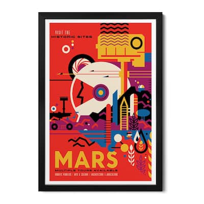 Mars Premium Framed Poster by NASA