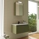 preview thumbnail 24 of 39, Margi 32" Wall-Mount Bathroom Vanity & Basin Set - Stripes