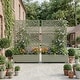 preview thumbnail 5 of 103, 72 in Metal Movable Planter Box with Trellis Privacy Screen Lockable Wheels