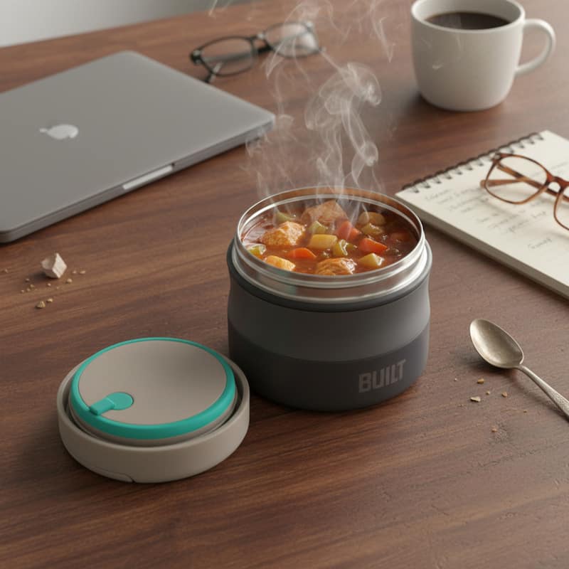 Built 12 oz Wide Mouth Food Jar - 12 oz