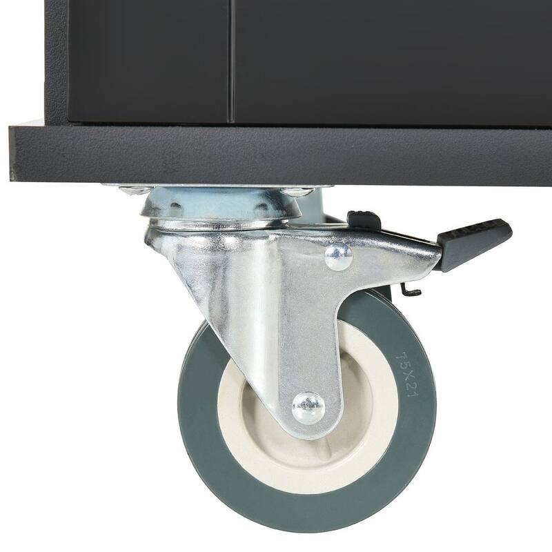 Rolling Mobile Kitchen Island with Wheels Drop Leaf, Solid Wood Top