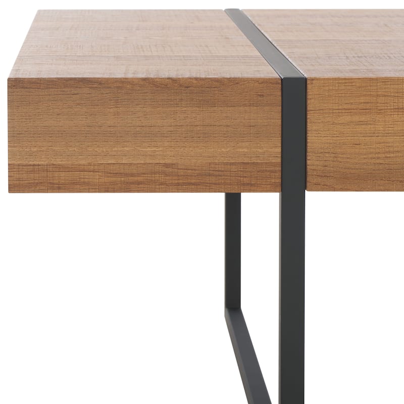 SAFAVIEH Tristan Modern Rustic Rectangular Coffee Table - 43.3" W x 23.6" L x 15.7" H - 43.3" W x 23.6" L x 15.7" H