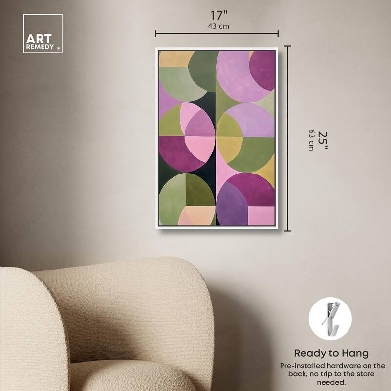 Purpurea II Canvas by Art Remedy