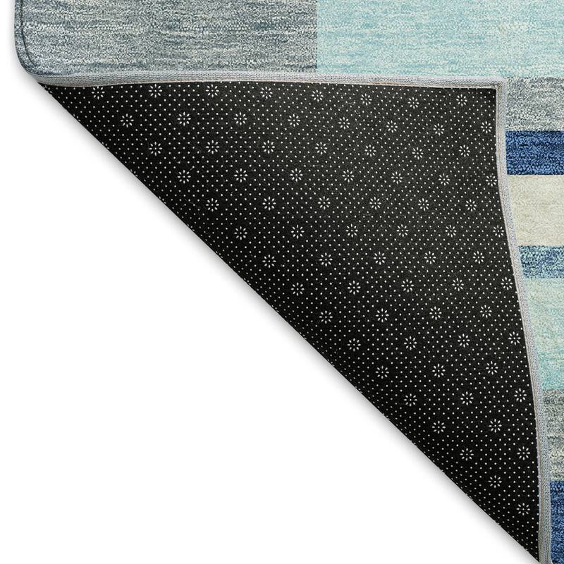 Premium Washable Super Soft Mosaic Stripe Mayfield Rug