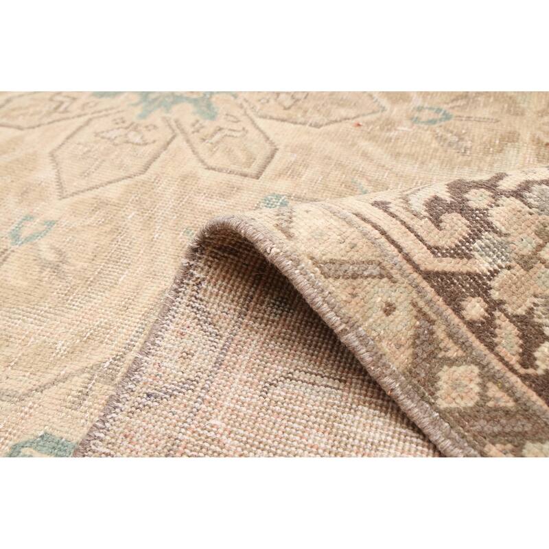 ECARPETGALLERY Hand-knotted Sarabi Tan Wool Rug - 6'6 x 9'5