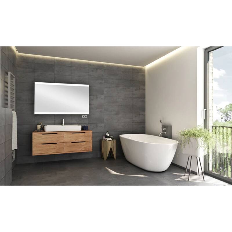 Modern Mirrors Carina Lighted Bathroom Vanity Mirror IP44 Wall Mirrors