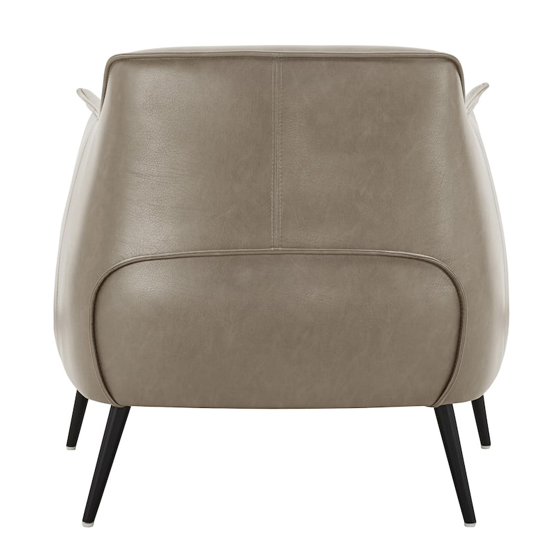 Brno Leather Gel Accent Chair by iNSPIRE Q Modern