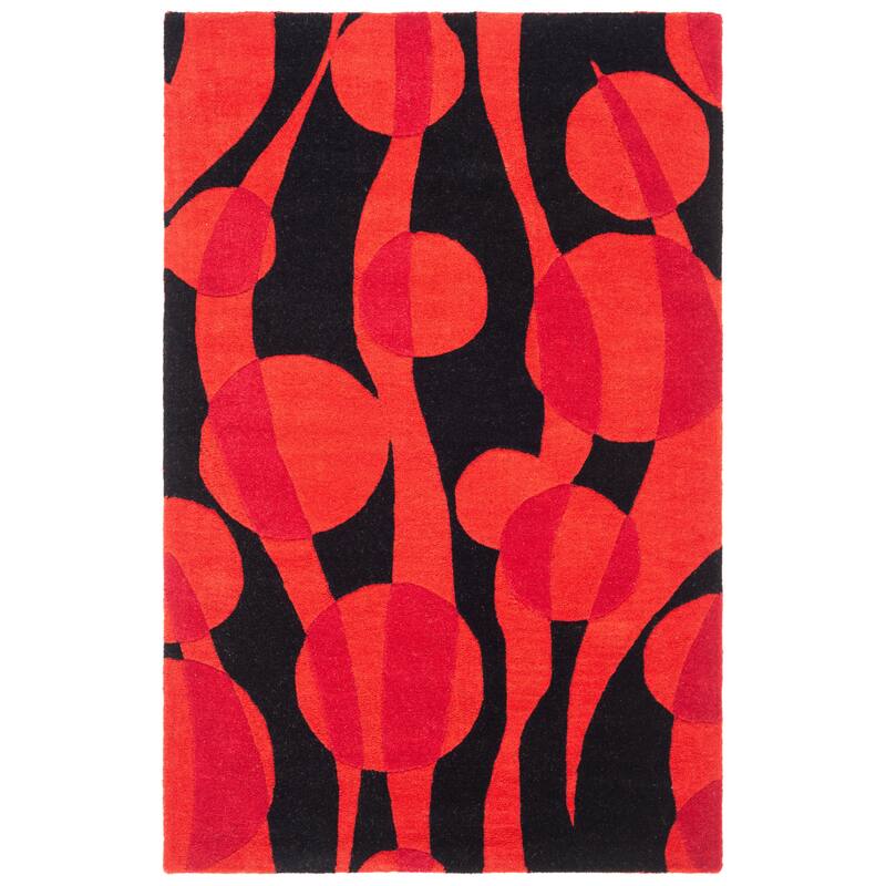 SAFAVIEH Handmade Soho Tawny Floral N.Z. Wool Rug