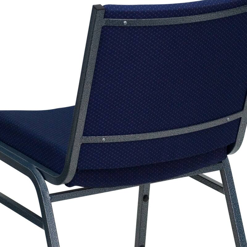 4 Pack Heavy Duty Stack Chair - 21"D x 19.75"W x 31.25"H