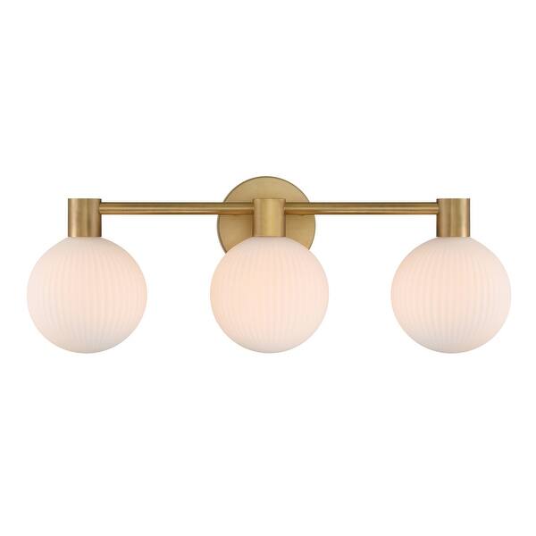 slide 2 of 5, Minka Lavery 2993 Fenton 3 Light 24" Wide Bathroom Vanity Light with
