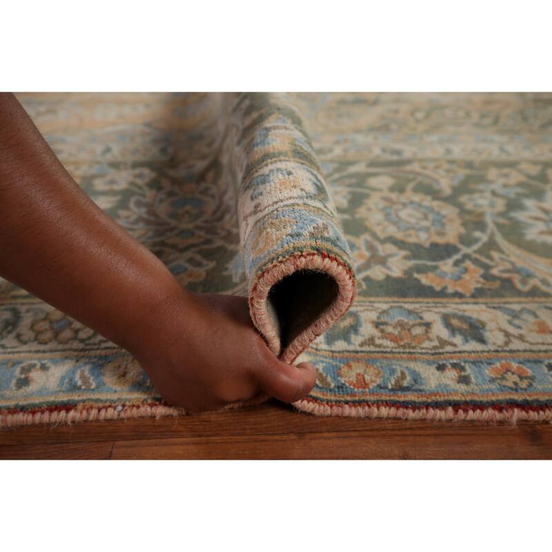 Traditional Najafabad Persian Vintage Rug Handmade Wool Carpet - 11'0" x 16'4"