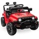 preview thumbnail 9 of 21, 12V Ride On Truck Car Red