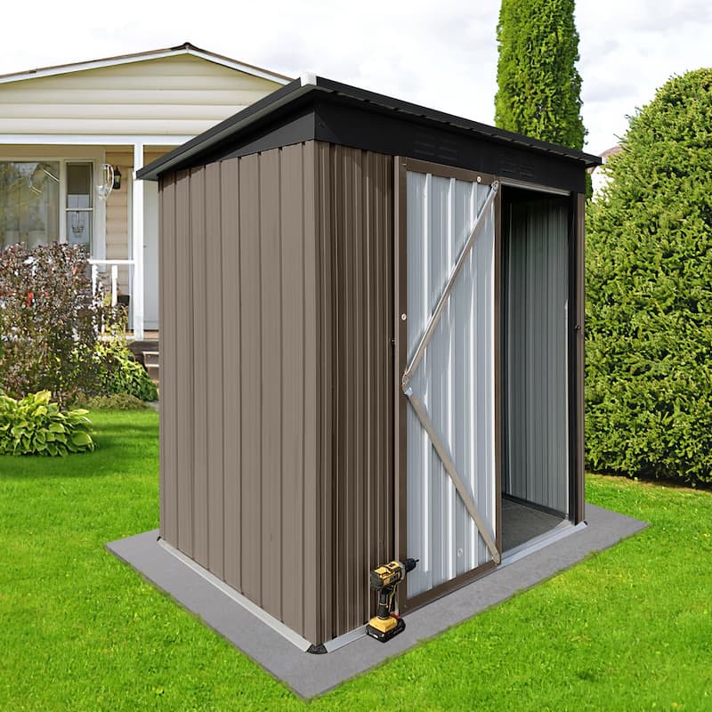 Metal garden sheds 10ftx12ft outdoor storage sheds