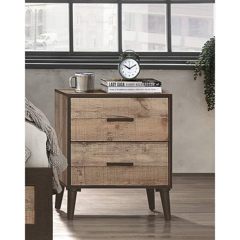 Janet Nightstand - Natural Oak