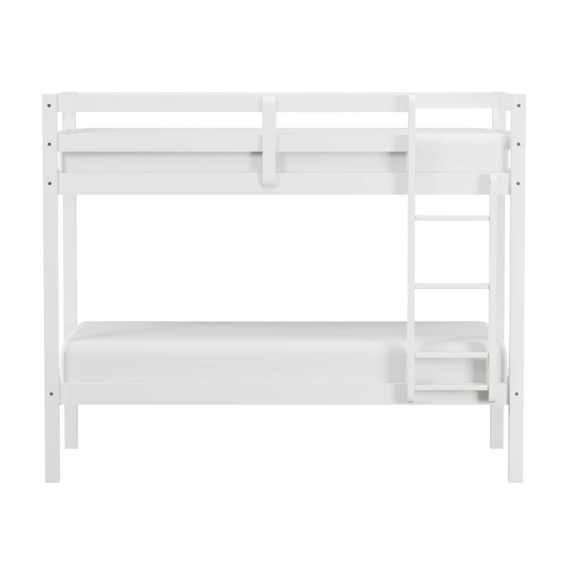 Hillsdale Caspian Wood Twin Over Twin Bunk Bed