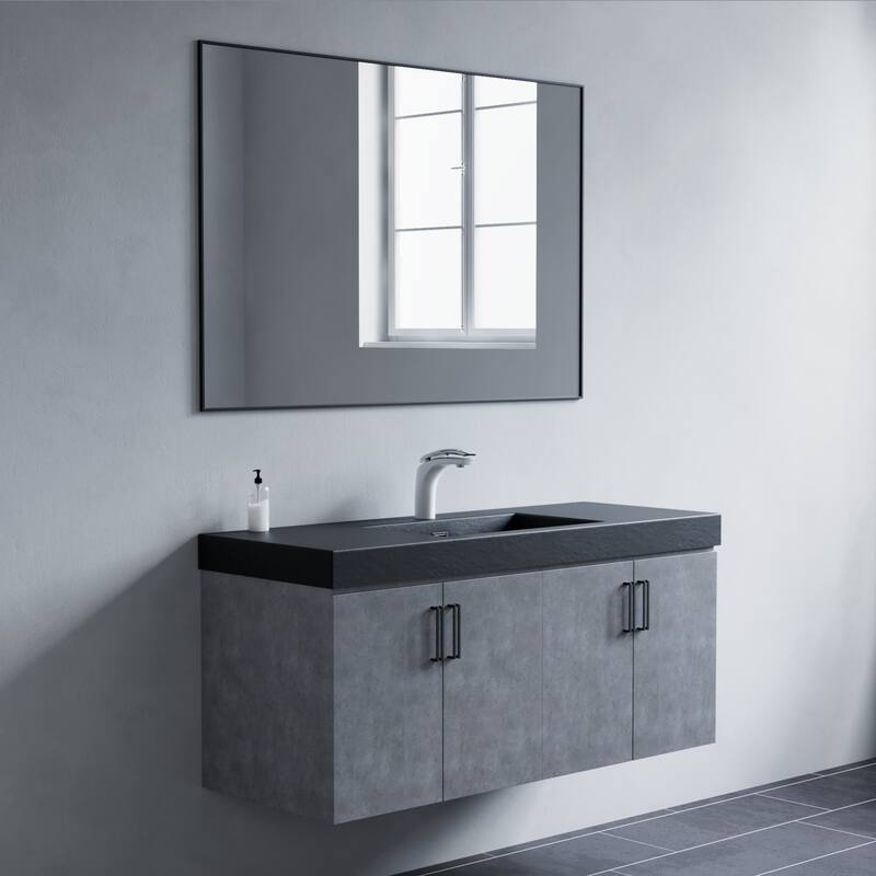 Catton Mirror - Rectangle 32" High