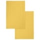 preview thumbnail 6 of 12, Luxurious Cotton 1350 GSM Bath Mats by Ample Decor- Pack of 2 24" X 17" - Yellow