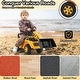 preview thumbnail 5 of 7, Costway Kids Ride on Bulldozer with Adjustable Bucket Engine Sound - See Details