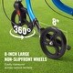 preview thumbnail 4 of 5, 3 Wheels Rollator Walker for Seniors with Large Wheels & Spacious Storage Bag - 33.8" to 38.8" 260 pounds
