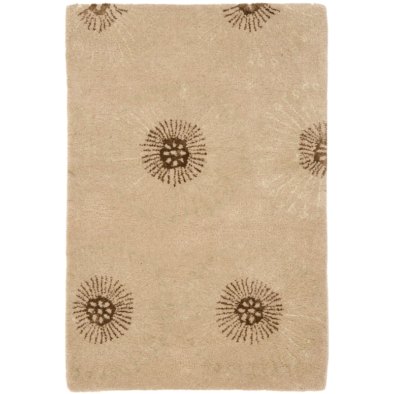 SAFAVIEH Handmade Soho Chimere Dandelion Pattern New Zealand Wool