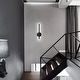 preview thumbnail 14 of 31, Modern Industrial Minimalist Metal LED Integrated Linear Strip Wall Light Sconce