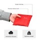 preview thumbnail 10 of 10, Costway Weather Resistant Cornhole Bags Black Red Set of 12 Beanbag - See Details