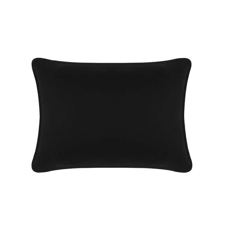 Sparkles Home Coordinating Pillow - 14x20 - Black Velvet