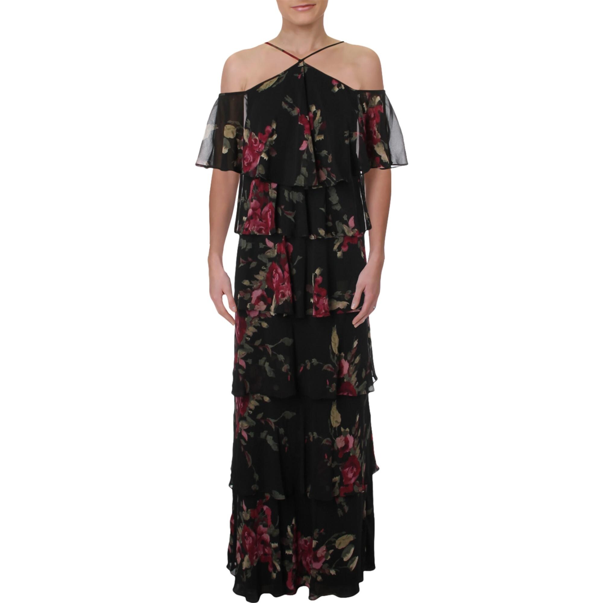 cold shoulder special occasion dresses